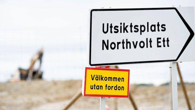 Över 150 personer vid Northvolts fabrik i Skellefteå har smittas av coronaviruset, av dem minst 34 med den så kallade brittiska mutationen. Arkivbild. Foto: Henrik Montgomery/TT.