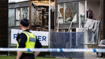 En 24-årig kvinna dog efter en sprängning tidigt på morgonen utanför Uppsala den 28 september förra året. Foto: PONTUS LUNDAHL/TT