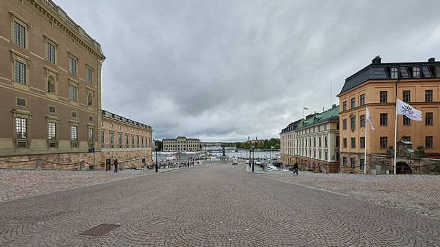Slottsbacken utanför Kungliga slottet i Stockholm. Foto: Leonhard Lenz/CC0