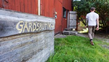 Gårdsförsäljningen blev inte det vi hoppades på. Foto: Caisa Rasmussen/TT 