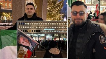 Amir Nazem, ”Leila” och Anshan Khosravi. Foto: Ludwig Nordqvist/Bulletin