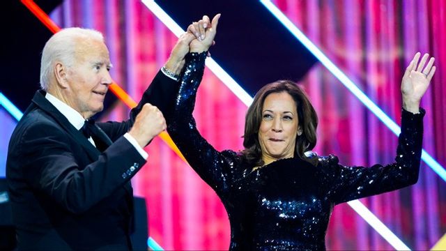 Ångrar sig. Joe Biden tycks tro att han hade haft en bättre chans mot Donald Trump än Kamala Harris. Foto: AP