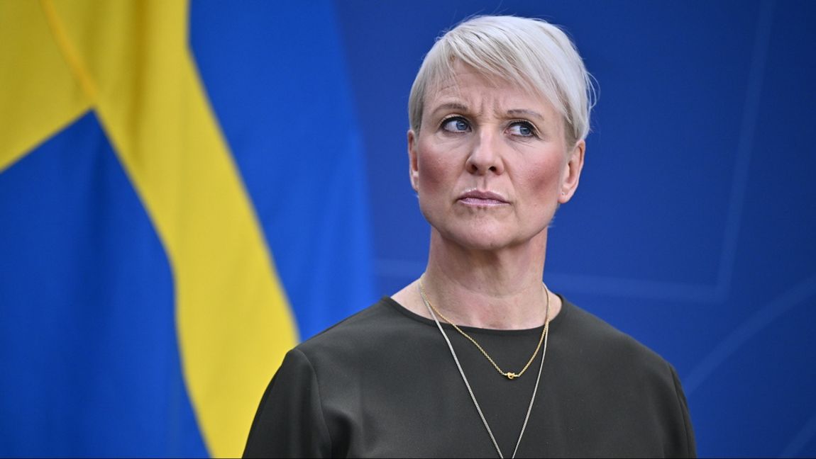 Socialförsäkringsminister Anna Tenje (M). Arkivbild. Foto: Anders Wiklund/TT