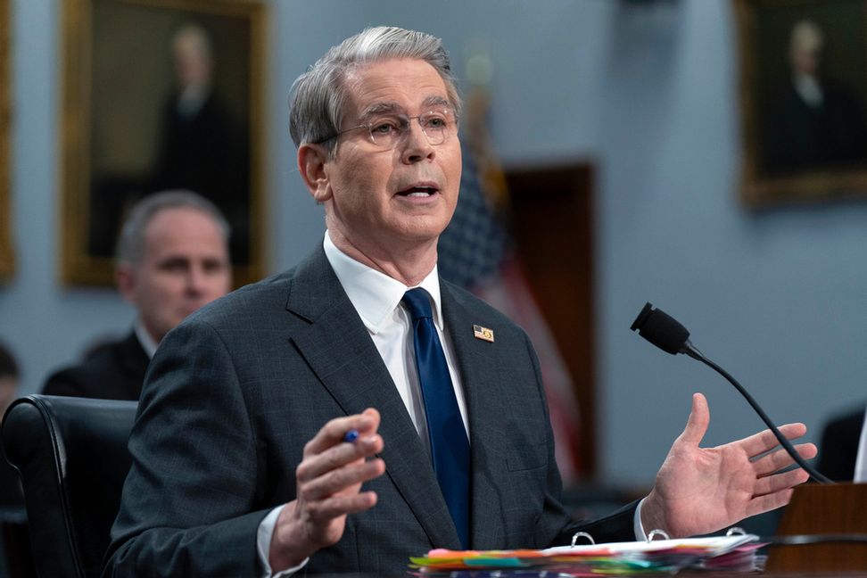 USA:s handelsminister Scott Bessent. Foto: Jose Luis Magana AP/TT