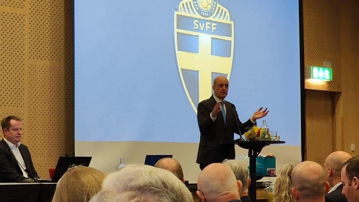 Fredrik Reinfeldt har utsetts till ny ordförande i Svenska Fotbollförbundet. Foto: Tomas Hedlund