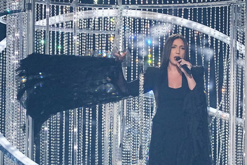 Yuval Raphael tävlade för Israel i Eurovision Song Contest 2025. Martin Meissner/AP/TT