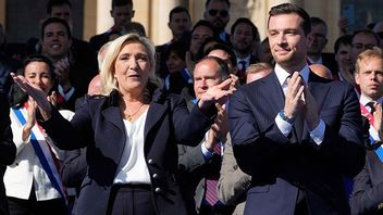 Marine Le Pen och Jordan Bardella. Bild: AP Photo/Michel Euler