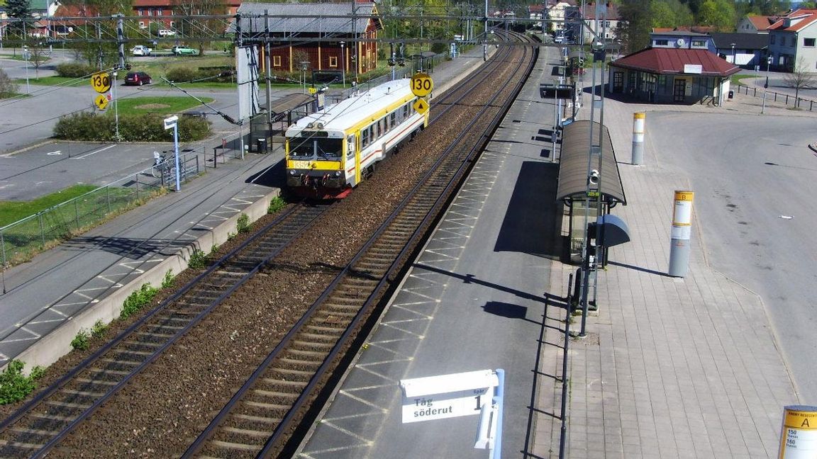 Arkivbild på Aneby station i Småland. Foto: Wikicommoms