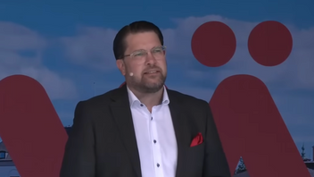 Jimmie Åkesson (SD). Foto: Skärmdump/YouTube