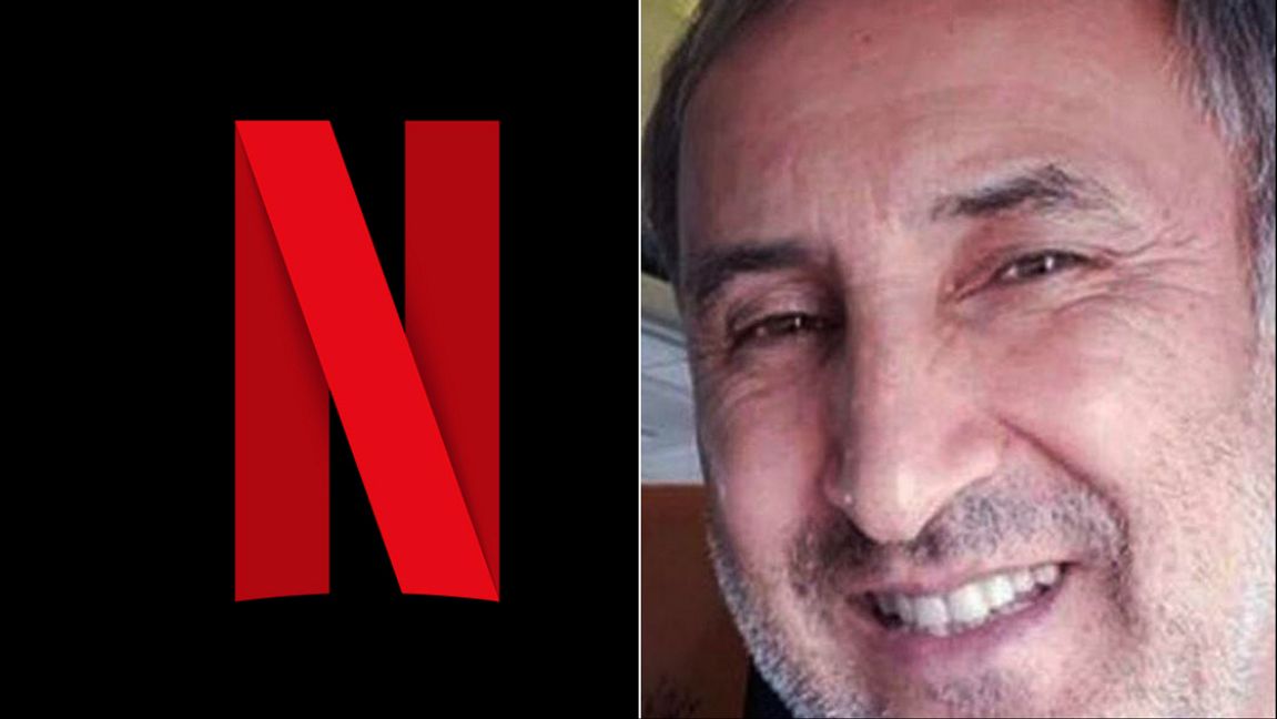 Hamid Noury blev inspelad i dokumentärfilmaren Nima Sarvestanis kommande film om den pågående rättegången som han nu vill försöka få in hos Netflix. Foto: Twitter/Netflix