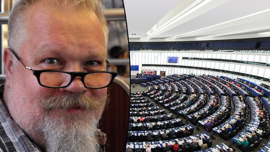 Henrik Alexandersson. EU-parlamentet i Strasbourg. Foto: Privat/Diliff CC BY 3.0.
