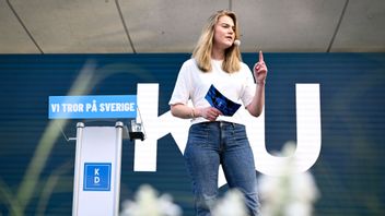 Louise Hammargren (KDU) tror det hade varit en styrka för ungdomsförbunden till höger att samlas. Foto: Jessica Gow/TT