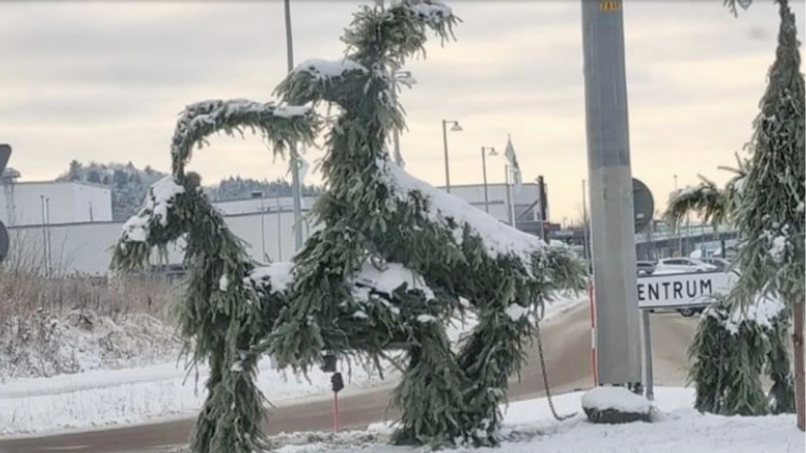 Kåtbockarna tar över Älvdalen. Foto: Faksimil TV4