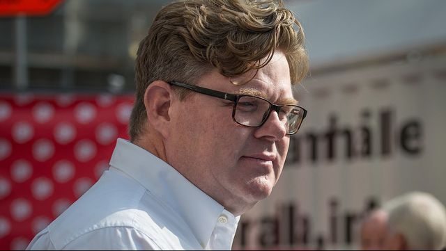 Justitieminister Gunnar Strömmer manar till lugnare debatt. Foto: Frankie Fouganthin (CC BY-SA 4.0)