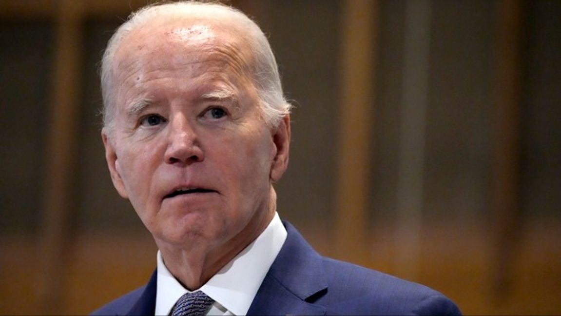 USA:s president Joe Biden. Foto: JACQUELYN MARTIN/AP/TT