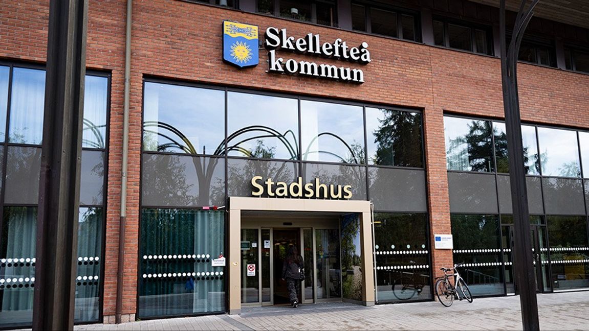Skellefteå kommunhus. Foto: Pontus Lundahl/TT