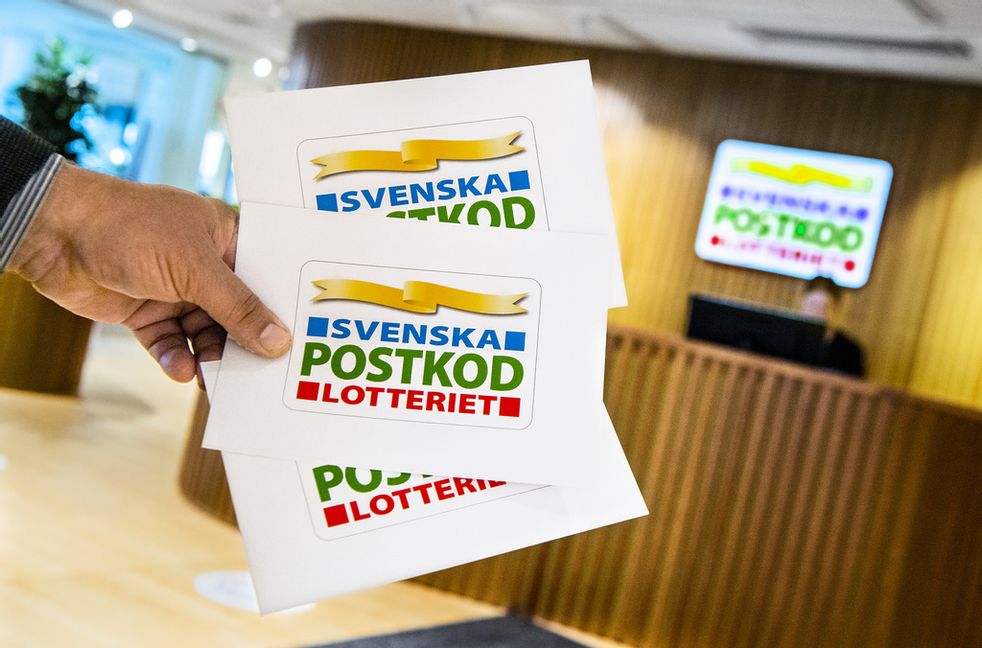 Svenska Postkodlotteriet pausar samarbete. Arkivbild. Claudio Bresciani / TT