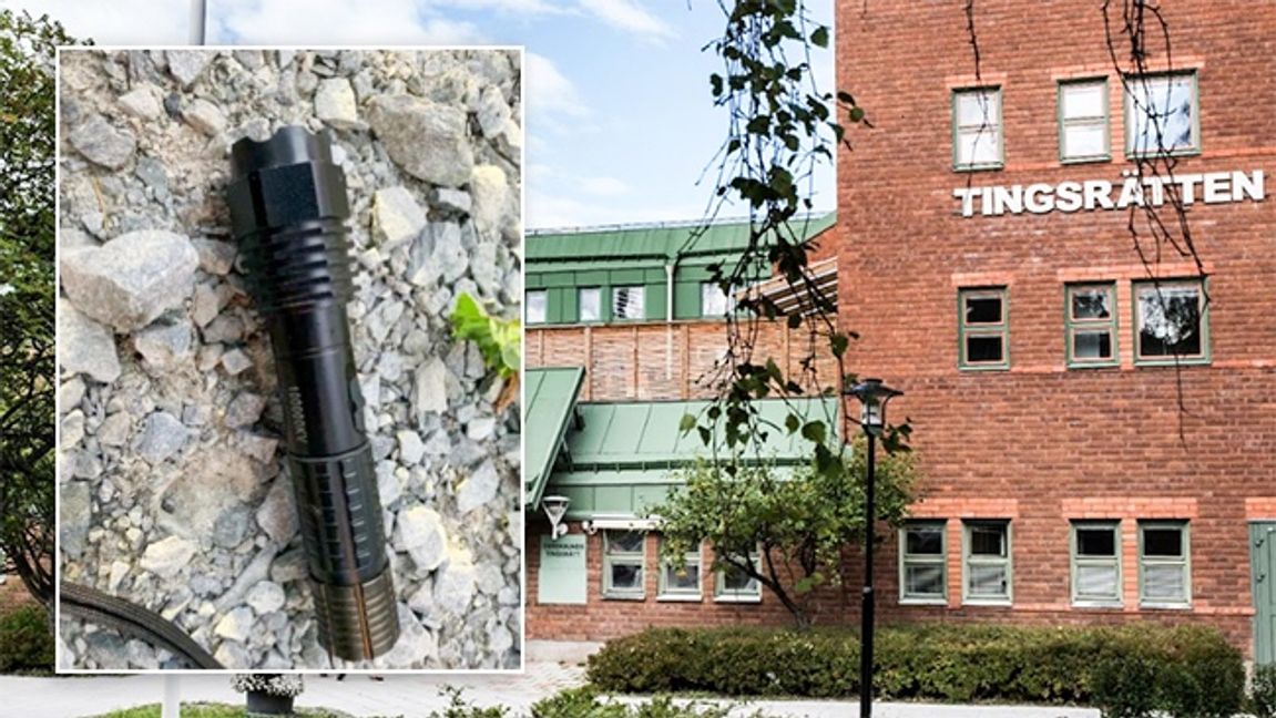 Den lettiske mannen saknar licens för elchockvapnet. Foto: Google Maps/Polisen.