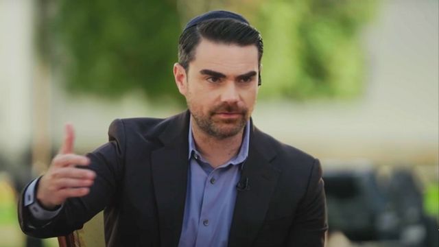 Ben Shapiro intervjuade Ukrainas president Volodymyr Zelenskyj i Kiev. Foto: Daily Wire