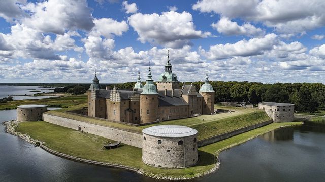 Kalmar slott, på sommaren.
Foto: Jonas Ekströmer/TT.