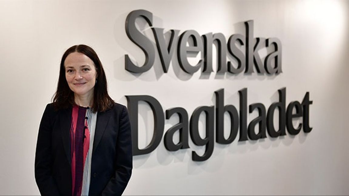 Svenska Dagbladets chefredaktör Lisa Irenius. Bild: Mikaela Landeström/TT