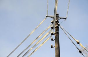 Händelsen uppges inte ha påverkat elförsörjningen. Arkivbild. Henrik Montgomery/TT