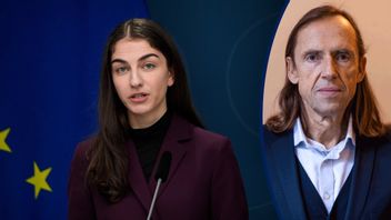 Klimatminister Romina Pourmokhtari (L), nu KU-anmäld för att ha sagt sanningen om Socialdemokraternas energipolitik. Foto: Marko Säävälä/TT