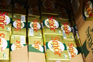 Smör var den matprodukt som ökade mest i pris i mars. Arkivbild. Foto: Fredrik Persson/ TT