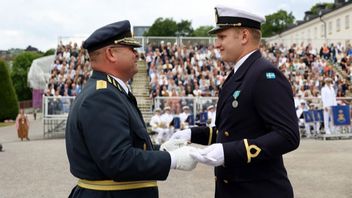 Officersexamen vid Militärhögskolan Karlberg. Foto: Niklas Englund/Försvarsmakten