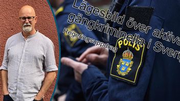 Enligt rapporten tycks riket överlupet av gängkriminella. Foto: Polismyndigheten (montage)