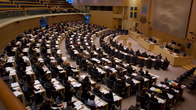 Två SD-ledamöter röstade i plenisalen trots att de var utkvitterade. Foto: CC BY-SA 3.0/Wikimedia Commons
