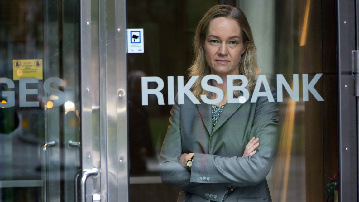 Förste vice Riksbankschefen Cecilia Skingsley. Foto: Fredrik Sandberg/TT