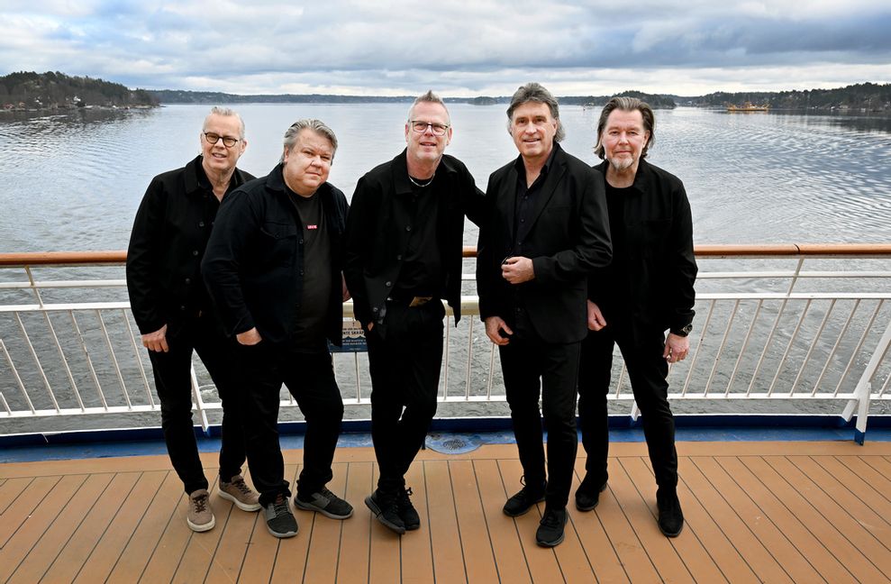 Dansbandet Streaplers. Pressbild