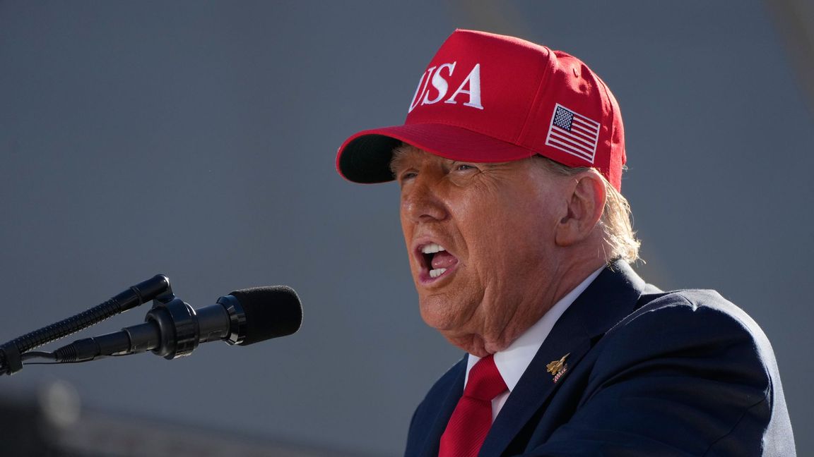 USA:s president Donald Trump. Foto: Alex Brandon/AP/TT