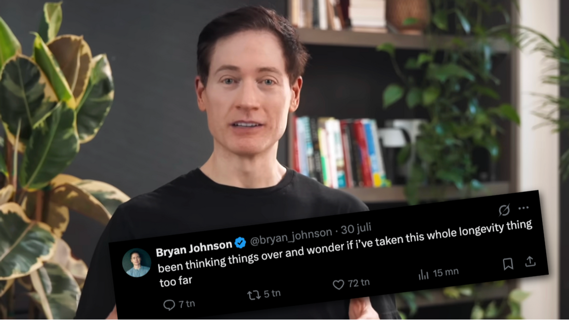 Foto: X / Bryan Johnson via YouTube