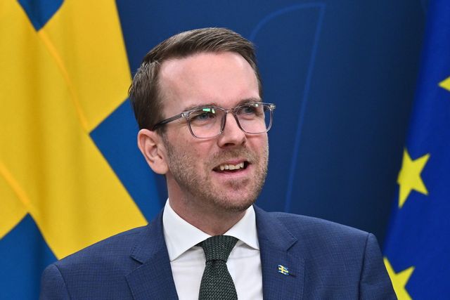Andreas Carlson (KD), infrastruktur- och bostadsminister. Arkivbild. Claudio Bresciani/TT