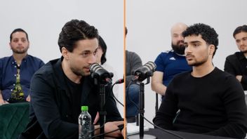 Nick Alinia diskuterar med en meningsmotståndare Skärmdump från Studio 3, Youtube