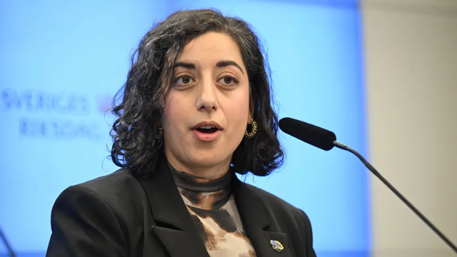 Liberalernas partisekreterare Simona Mohamsson. Foto: Fredrik Sandberg/TT