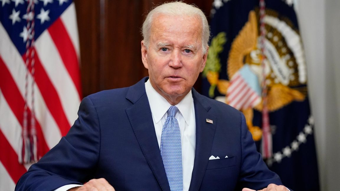 Den amerikanske presidenten Joe Biden.  Foto: Pablo Martinez Monsivais/AP/TT