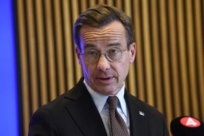 Statsminister Ulf Kristersson (M). Arkivbild Jakob Åkersten Brodén/TT