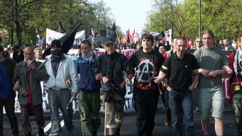 Anti- Globalist Assembly protesterar. Foto: Wikipedia commons /  Chepry  (Andrzej Barabasz)