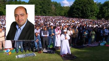 Nima Gholam Ali Pour (SD) undrar varför Malmö ska bekosta Eid-firande. Foto: Pressbild / Skärmavbild Youtube