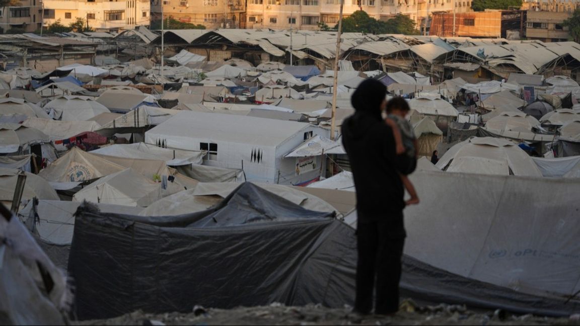 Gaza 2025 eller Sverige 2026? Foto: Jehad Alshrafi / TT