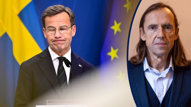 Ulf Kristersson (M) har det motigt. Foto: Magnus Lejhall/TT