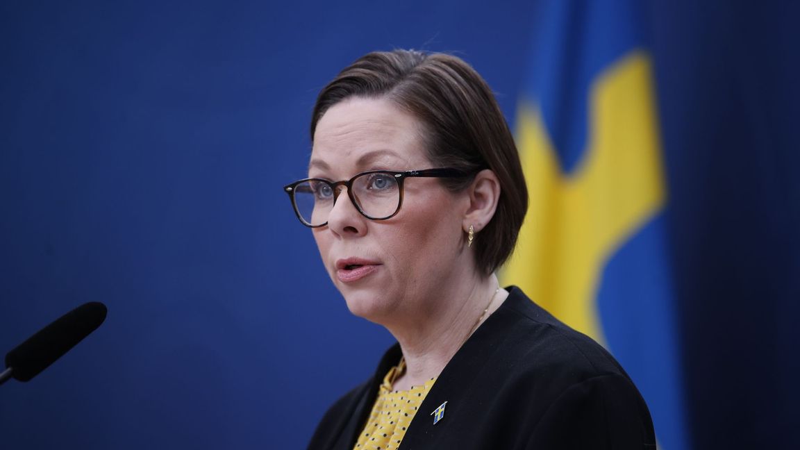 Utrikesminister Maria Malmer Stenergard (M). Foto: Caisa Rasmussen/TT