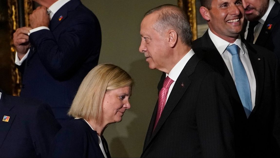 Andersson tror att utrikespolitik bara handlar om sakfrågor och inte om relationer. Foto: Andrea Comas/AP/TT
