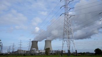 De belgiska kärnkraftreaktorerna i Doel. Foto: 	Virginia Mayo/AP