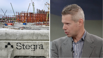 Forskaren och författaren Christian Sandström spår att stålbolaget Stegra inte har långt kvar innan konkurs. Foto: Joakim Ståhl/SvD/TT/Skärmdump via ”100 Procent”