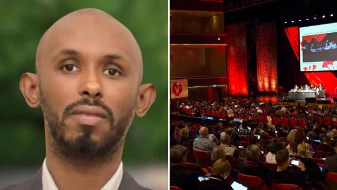 Foto: Meta. Mohamed Ali (V) / Genrebild, Vänsterpartiets kongress.