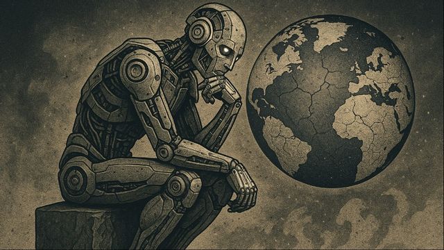 ”Vaddå AI-genererad? Den här gjorde jag helt själv!” Photo credit: ChatGPT